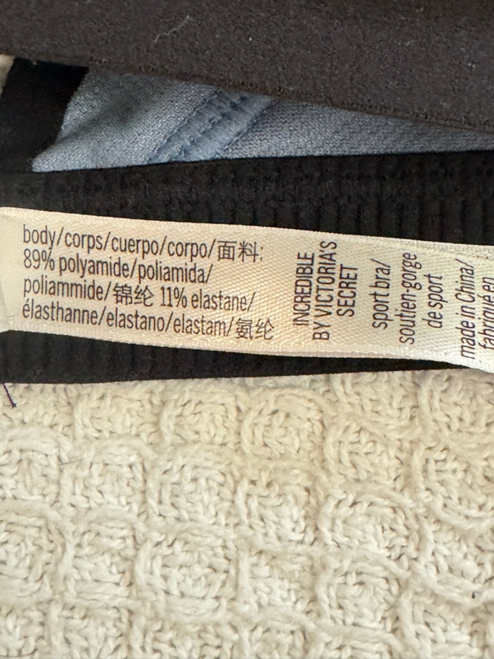 VICTORIAS SECRET MULTICOLOR FLORAL INCREDIBLE VSX SPORT BRA MAX SUPPORT 38D E85 - Picture 8 of 11